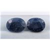 Image 1 : Certified 23 ct Blue Sapphire Pair, Appraised at $7,050