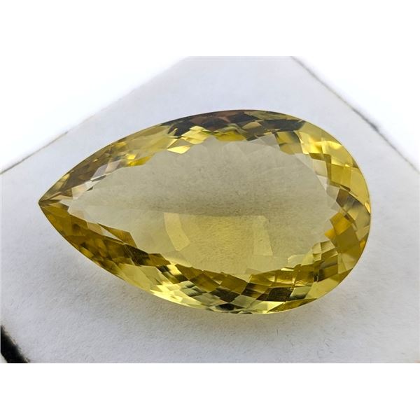 Certified 49.41 ct Lemon Quartz, Appraised at $8,894