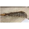 Image 8 : 2 Rawhide and wood Antique Lacrosse Sticks