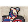 Image 2 : Vintage 1989 Montreal Canadiens Wall Clock 15” Tall, Works