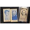 Image 3 : Lot of Tobacco Cards/Weight Scale Cards of Famous People, Movie Stars