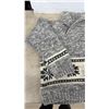 Image 2 : Vintage Handmade Heavy Wool Women’s XL Cowichan Style Sweater