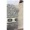 Image 4 : Vintage Handmade Heavy Wool Women’s XL Cowichan Style Sweater