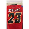 Image 6 : Vintage Calgary Flames Men’s small Reebok Jersey Autographed by Elias Lindholm