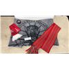 Image 1 : Manitoba Metis Federation Blanket, Vintage Sash, Festival Du Voyager Scarf and Hockey Puck