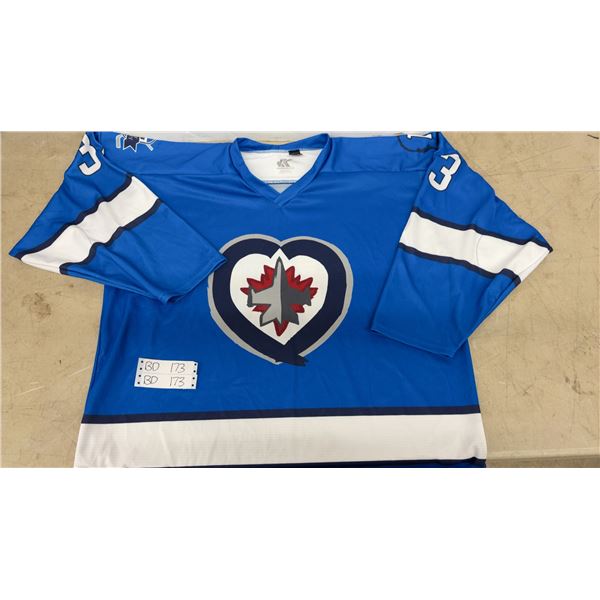 Dustin Byfuglien Winnipeg Jets Mike Keane Charity Game Jersey, Men’s XXL