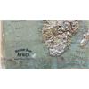 Image 4 : Large Antique 1907 Raised Relief Topographical Map Of Africa, 4’ tall 34.5” wide in Original Wood