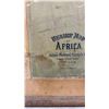 Image 6 : Large Antique 1907 Raised Relief Topographical Map Of Africa, 4’ tall 34.5” wide in Original Wood