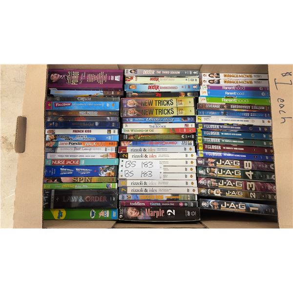 Box of 57 Movies (29 Box Sets)