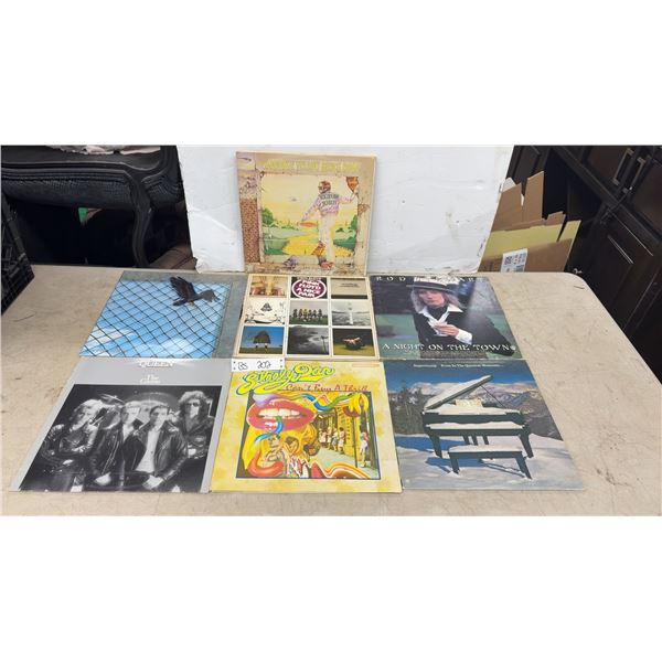 7 Assorted Rock Records