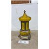 Image 1 : Vintage Swiss Reuge Cigarette Carousel Dispenser Hand Painted