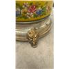 Image 7 : Vintage Swiss Reuge Cigarette Carousel Dispenser Hand Painted