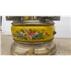 Image 8 : Vintage Swiss Reuge Cigarette Carousel Dispenser Hand Painted