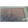 Image 3 : Framed "Sorjani 1962” Print with Trees and Birds, 22”×26”