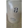 Image 2 : Medalta Stoneware Ltd. Medicine Hat Alberta 3 Gallon Crock and Lid.