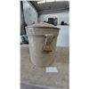 Image 3 : Alberta Pottery 5 Gallon Crock with Lid and Wood Handle