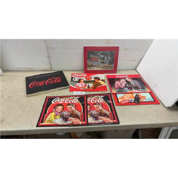 Coca-Cola Calendars, Calendar Sleeves and The First Hundred Years Collector Hardcover Book