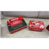 Image 4 : Coca-Cola Collectibles, Rustic Wooden Bench, Decorative Tins, Recipe Box Filled with Recipes