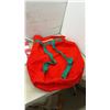 Image 4 : Coca-Cola: Blanket, 2 Red Buckets, Fanopy for Swing, Drawstring Backpack Bag and Striped Tote Bag