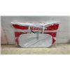 Image 5 : Coca-Cola: Blanket, 2 Red Buckets, Fanopy for Swing, Drawstring Backpack Bag and Striped Tote Bag