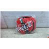 Image 7 : Coca-Cola: Blanket, 2 Red Buckets, Fanopy for Swing, Drawstring Backpack Bag and Striped Tote Bag