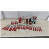 Image 1 : Coca-Cola Bottle-Handled Flatware Set, Salt and Pepper Shakers