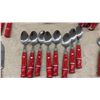 Image 3 : Coca-Cola Bottle-Handled Flatware Set, Salt and Pepper Shakers