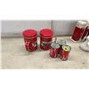 Image 8 : Coca-Cola Bottle-Handled Flatware Set, Salt and Pepper Shakers