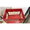 Image 3 : Coca-Cola "Ice Cold Sold Here" Two-Tier Red Metal Display Stand and