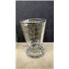 Image 3 : Silver Overlay Heavy Glass Vase 7” Tall, and silver Draft Beer Jug, both Problem Free, No Chips