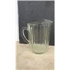 Image 4 : Silver Overlay Heavy Glass Vase 7” Tall, and silver Draft Beer Jug, both Problem Free, No Chips