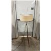 Image 1 : Mid-Century Modern Tripod Floor Lamp Likely Designed by Gerald Thurston, in Working Order