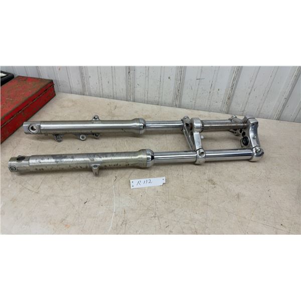 Motorcycle Front Fork and Triple Tree Assembly, NF0883