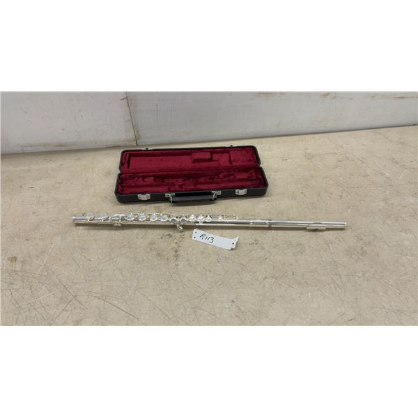 Jupiter Silver-Plated Flute with Hard Case