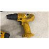 Image 4 : DeWalt DC490 Cordless Swivel Head Shear, 18V DC; DeWalt Drill; DeWalt Laser Level and 2 Cases