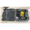 Image 5 : DeWalt DC490 Cordless Swivel Head Shear, 18V DC; DeWalt Drill; DeWalt Laser Level and 2 Cases