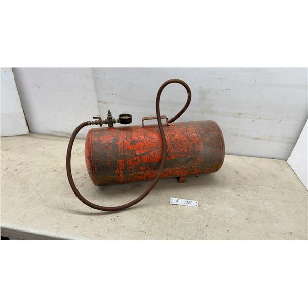 Portable Air Tank with Pressure Gauge, and Hose
