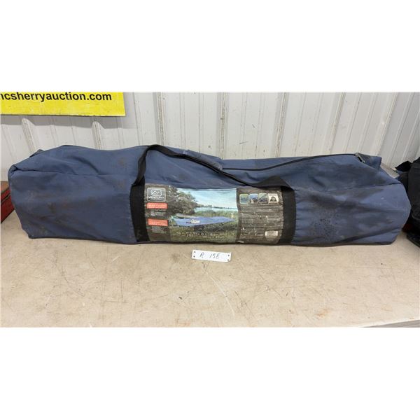 Ventura Quick Folding Comfort Cot, 76” x 31” x 18 1/2”/20 1/2”, Polyester, Steel Legs