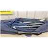 Image 4 : Ventura Quick Folding Comfort Cot, 76” x 31” x 18 1/2”/20 1/2”, Polyester, Steel Legs