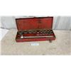 Image 1 : 3/4” Drive Socket Set with Ratchet, Extension Bar and 14 SAE Sockets 7/8” to 2” in Metal Case