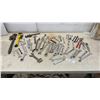 Image 1 : Assortment of Wrenches, Pipe Wrenches, Combination Wrenches, Adjustable Wrenches, Pliers
