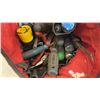 Image 10 : Large Assortment of Screwdrivers, Pliers, Multimeter, and More with Mastergrip Tool Bag