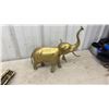 Image 7 : Brass Elephant Figurine, 15” Tall, Thinker Statue, Miniature Cannons, Bottle Opener Sign
