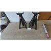 Image 1 : Pair of Adjustable Jack Stands