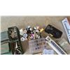 Image 3 : Singer Sewing Machine Attachments, SingerCraft Box, Spools of Thread