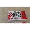 Image 2 : Manitoba MMIWG2S MM2336 License Plates 2