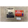 Image 1 : Advance-Rumely OilPull Power Farming Machinery Catalog and Gay Johnny Texas Vegetables Tin Sign