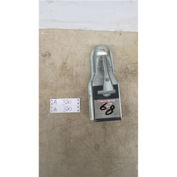 MotoMaster Trailer Coupler, Fits 2” Ball, for 3” Tongue, 3500 Pound Capacity