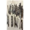 Image 5 : Mixed Lot of Drill Bits Including Spade Bits, Auger Bits, Twist Bits