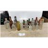 Image 1 : Assortment of Vintage Glass Bottles Including Heidelberg Beer, Michelob, Pilsner Urquell